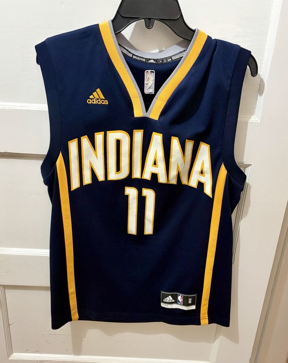 M-26 NBA authentic jersey Indiana Pacers #11 Ellis jersey Small S